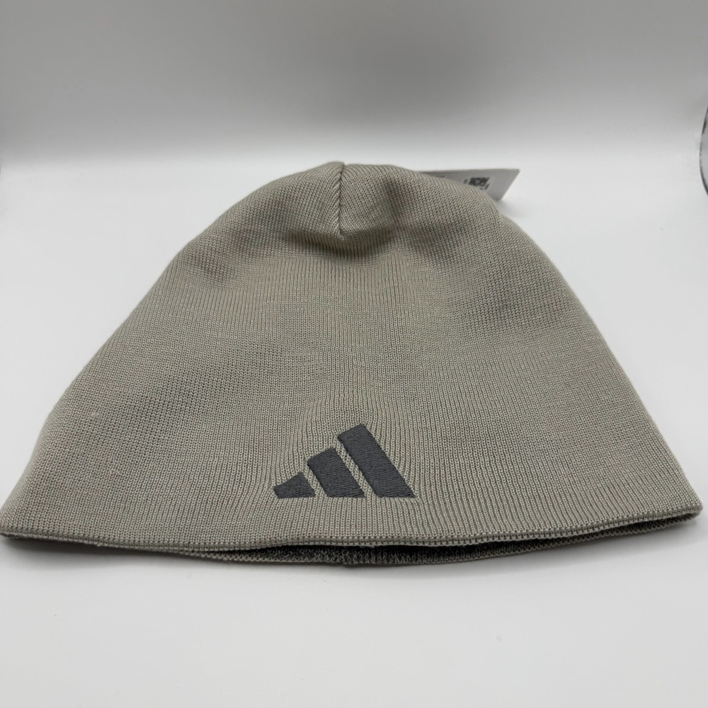 Adidas Mens Reversible Skully Beanie Grey